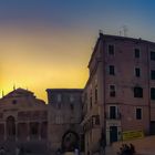 Wenn es Abend ist ... im Centro Storico von Terracina 