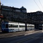 Wenn es Abend wird in Zürich