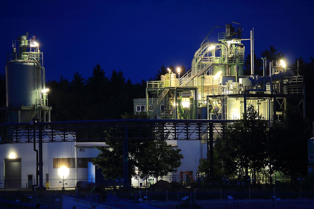 Wenn es dunkel wird... Foto & Bild industrie und technik, industrie