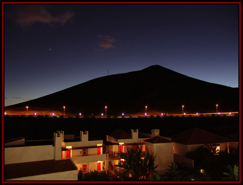 Wenn es Dunkel wird auf Fuerteventura