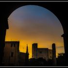 Wenn es fast schon Nacht ist ... in Terracina 