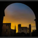 Wenn es fast schon Nacht ist ... in Terracina 