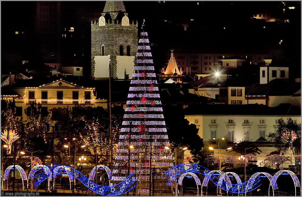 * wenn es Nacht wir in Funchal *