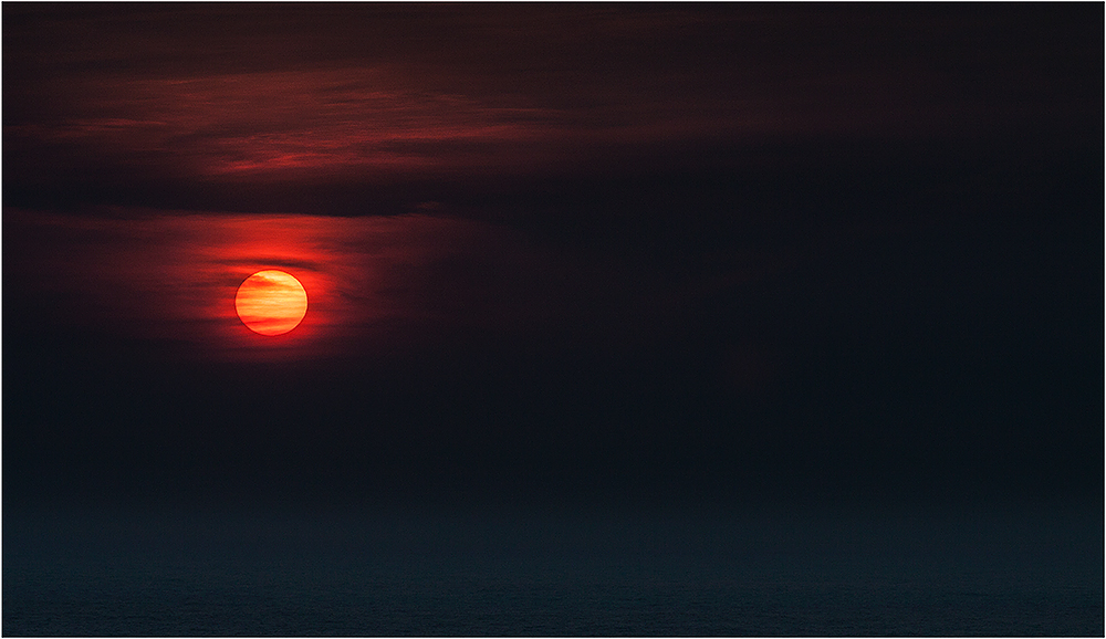 ... wenn es Nacht wird auf See ...