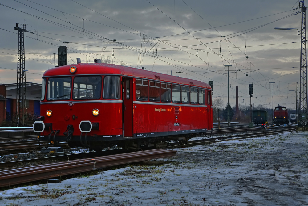 Wenn es Nacht wird bei der Hümmlinger Kreiseisenbahn e.V.