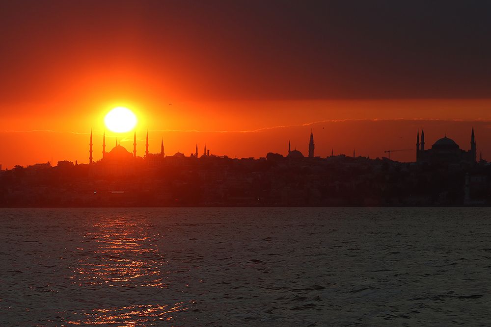 Wenn es Nacht wird in Istanbul