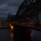 wenn es Nacht wird in Kölle