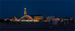 Wenn es Nacht wird in Warnemünde