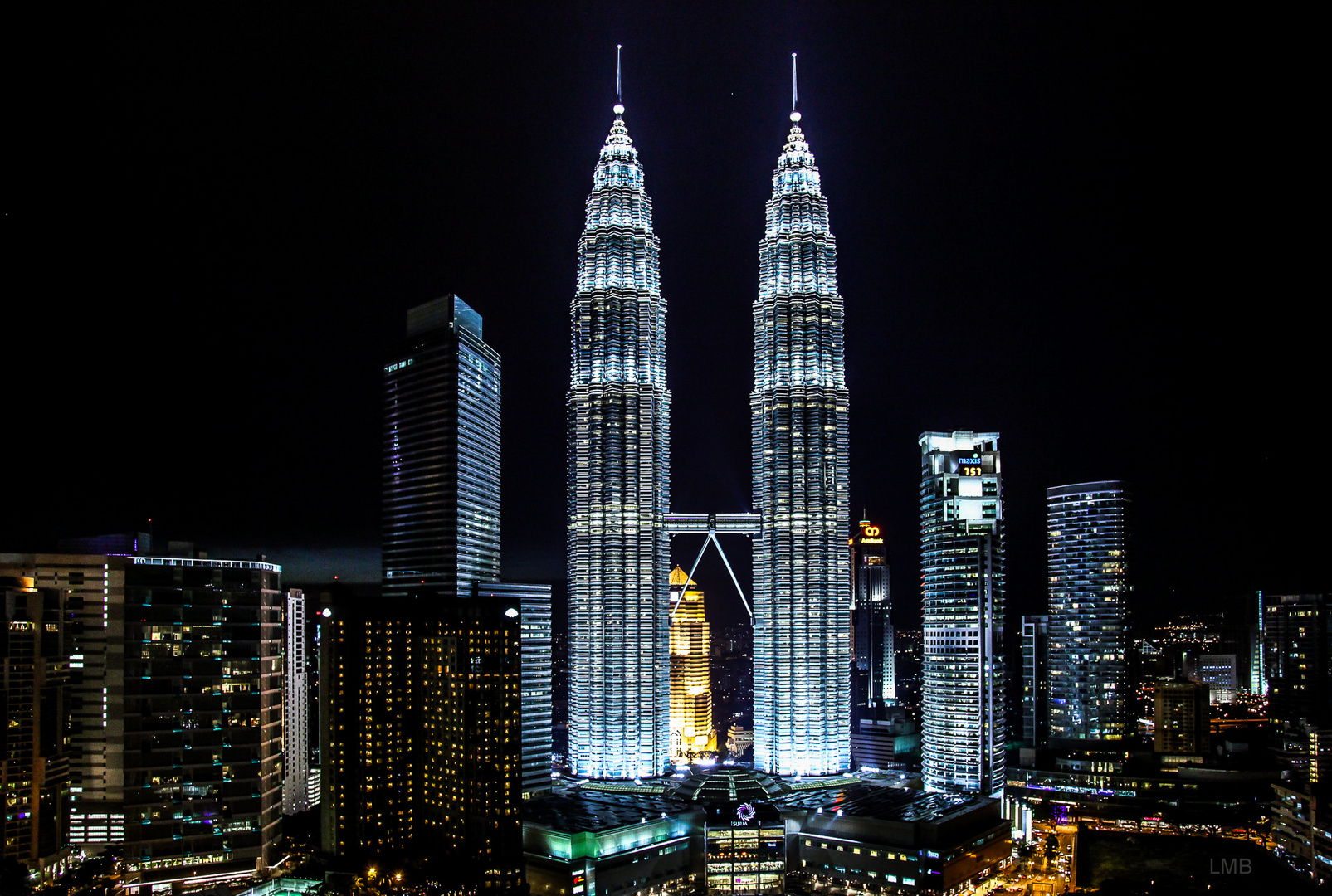 Wenn es Nacht wird...in Kuala Lumpur