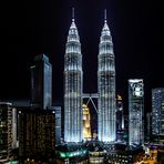 Wenn es Nacht wird...in Kuala Lumpur