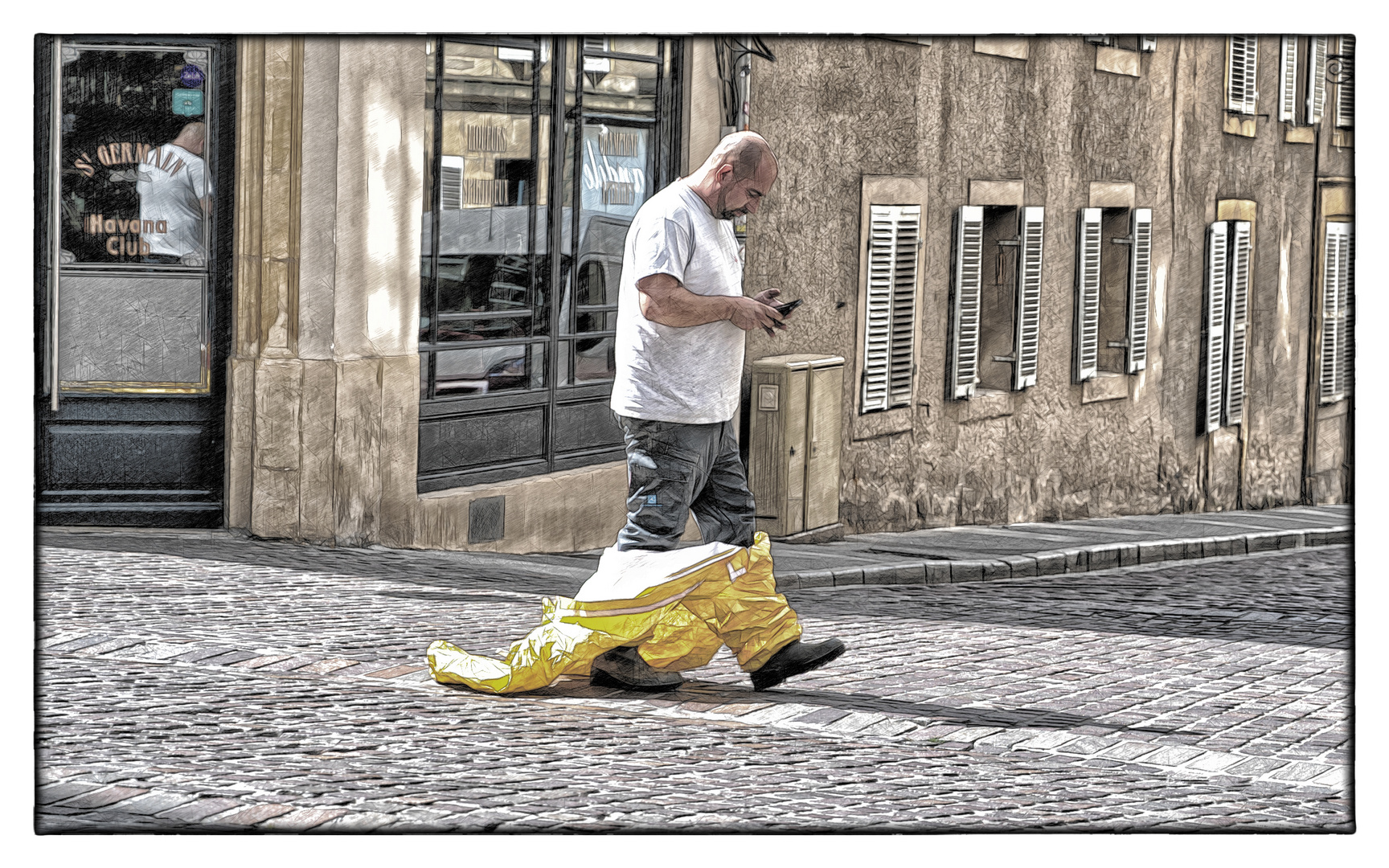 Wenn es zu warm wird in Metz ... - Quand il fait trop chaud à Metz ...