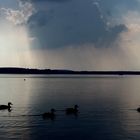 ..wenn Gewitter am See aufzieht