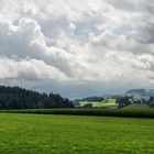 Wenn Gewitterwolken übers Land ziehen.