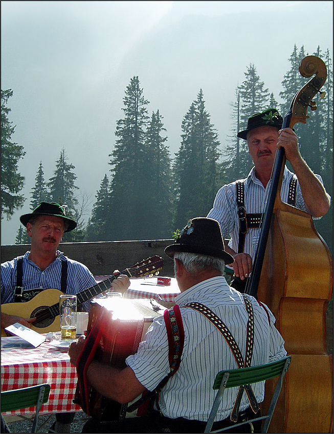 Wenn hoch auf der Alpspitz -