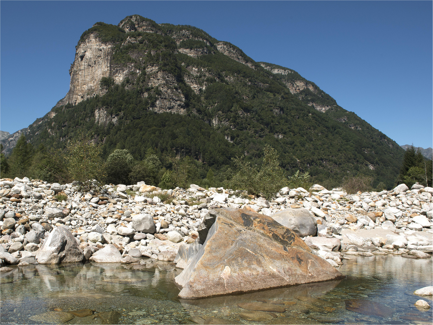 Wenn ich gross bin, bin ich Zwerg ein Berg