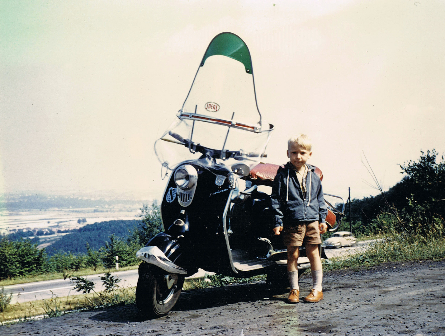 wenn ich groß bin fahre ich auch Roller