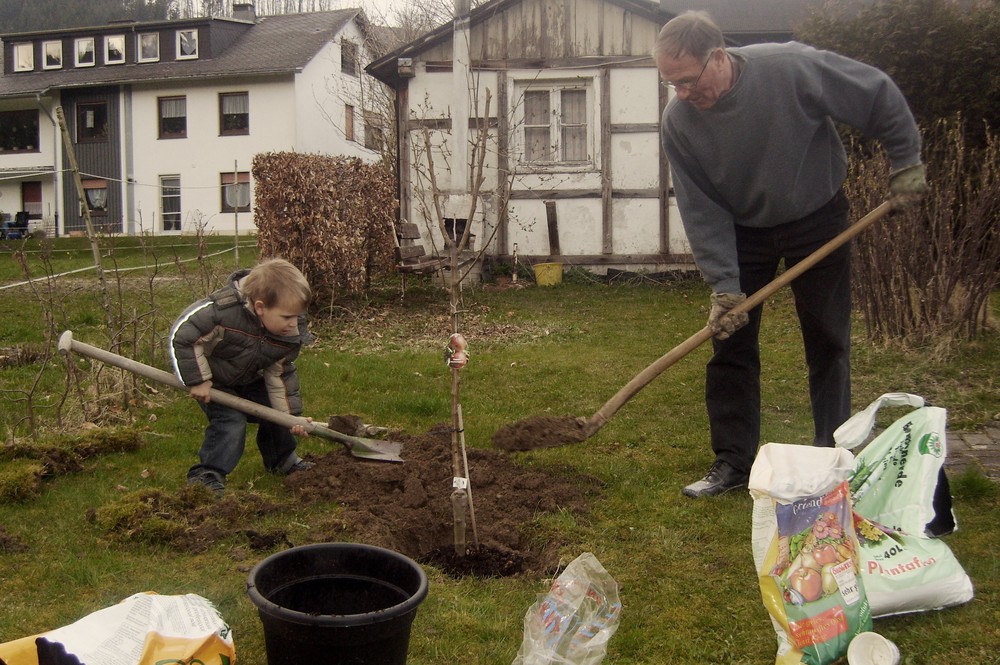 wenn ich groß bin möcht ich sein wie opa!