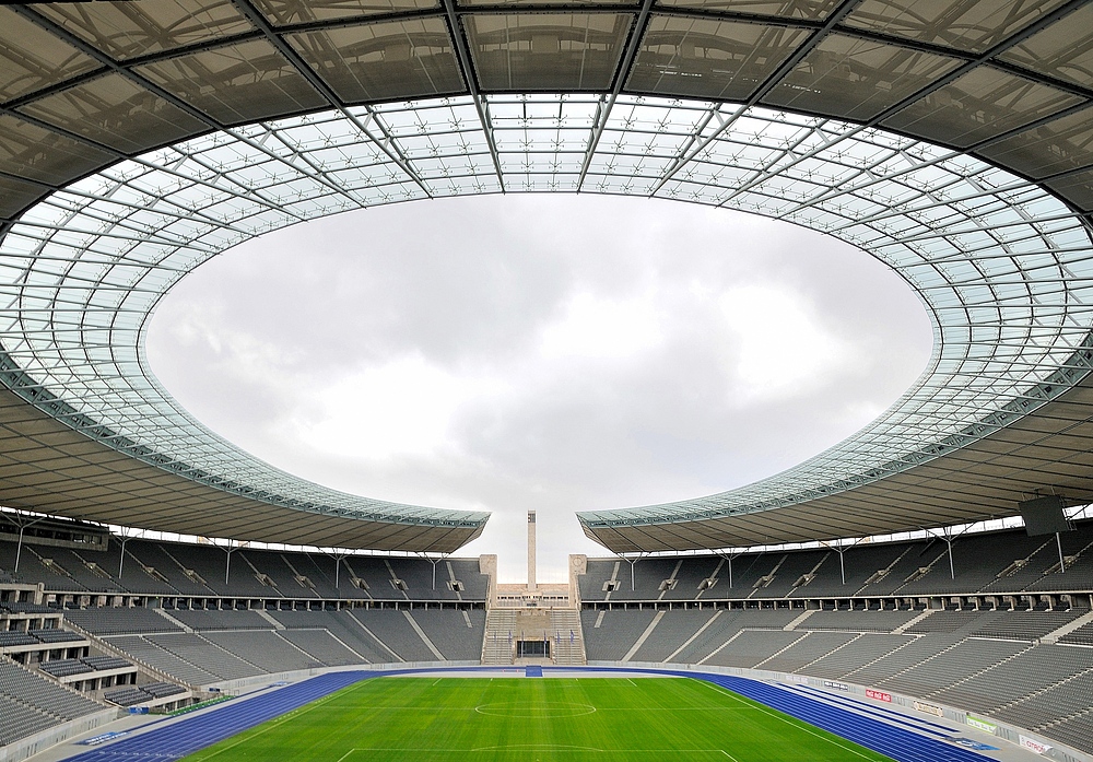 Wenn ich in Berlin bin, muss ich das Berliner Olympiastadion besuchen. Immer wieder...