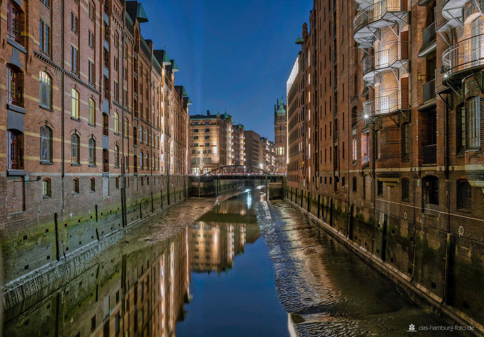 Wenn in der Speicherstadt der Stöpsel gezogen wird...