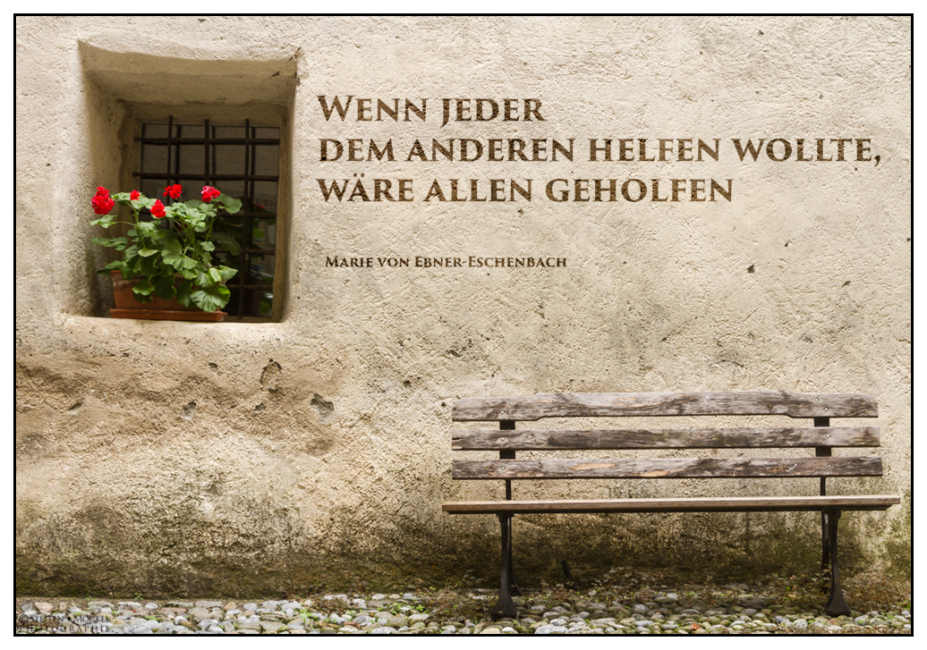 wenn jeder.......