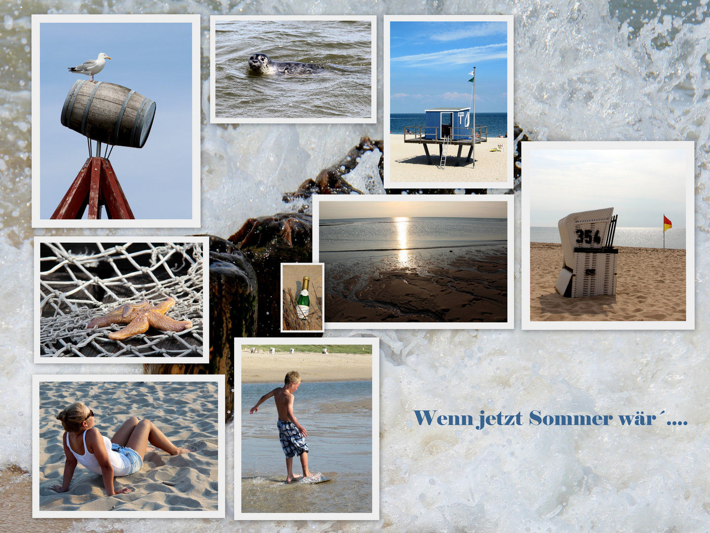 Wenn jetzt Sommer wär´ ... (Sylt)