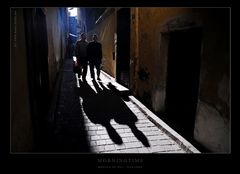 Wenn lange Schatten durch die Medina wandern...