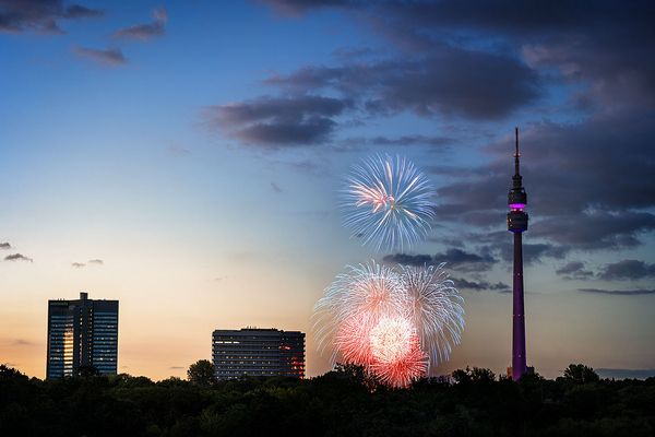 Wenn Lichter den Himmel küssen