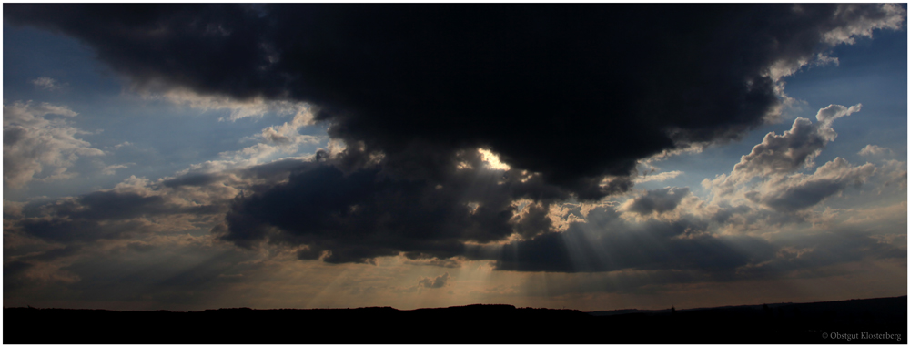 Wenn mal ein paar Wolken da sind