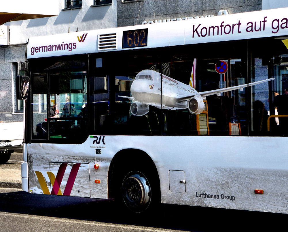 Wenn man im Bus das Fenster offenlässt .....