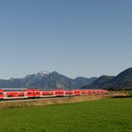 Wenn man schon die Berge vor der Tür hat ...