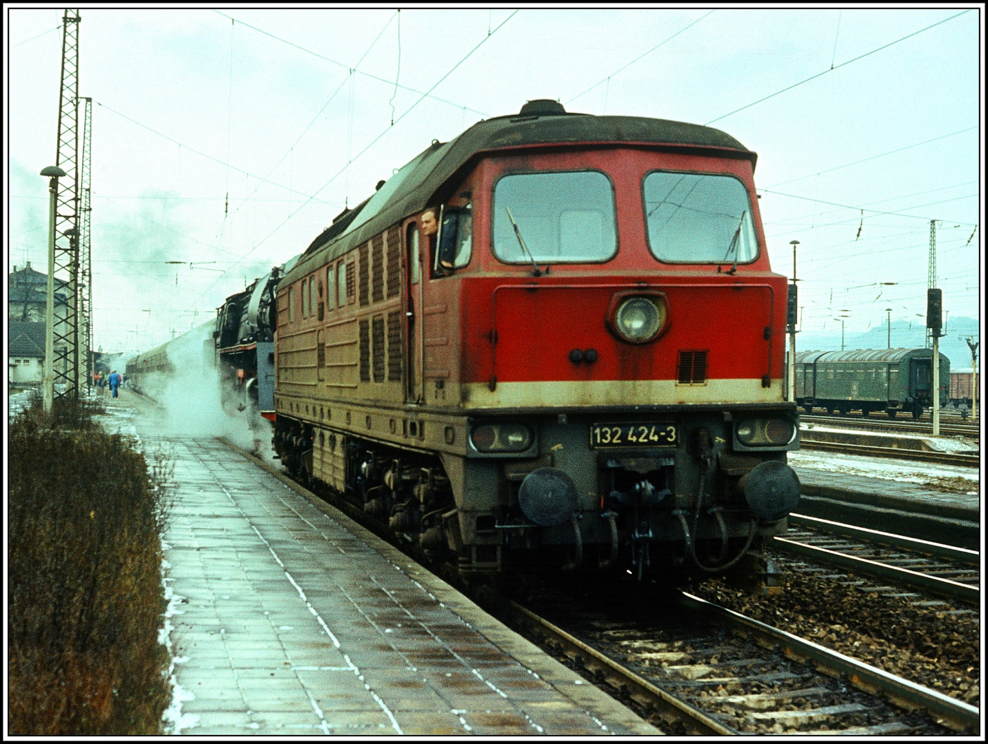 Wenn man sich mal so richtig beim D 504 ausruhen kann auf der 01 0533