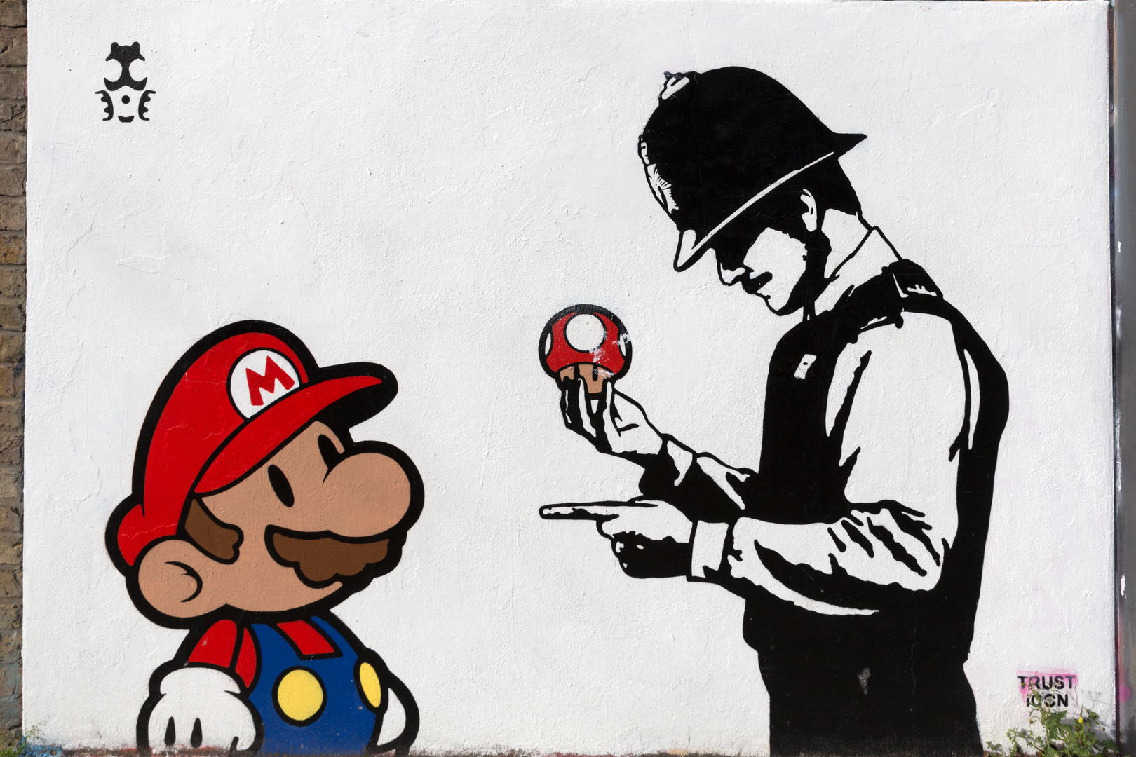 Wenn Mario keinen Pilz mehr hat ;-)