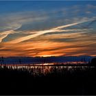 Wenn schon kein Schnee - dann wenigstens einen Sonnenuntergang am Barther Bodden