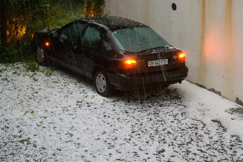 Wenn sich das Auto über das Wetter beschwert, ...