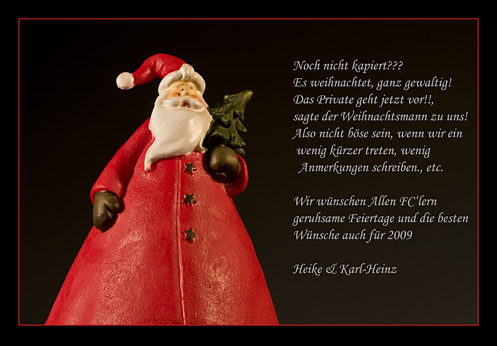 Wenn sich das Jahr dem Ende neigt..... Foto & Bild gratulation und feiertage, weihnachten