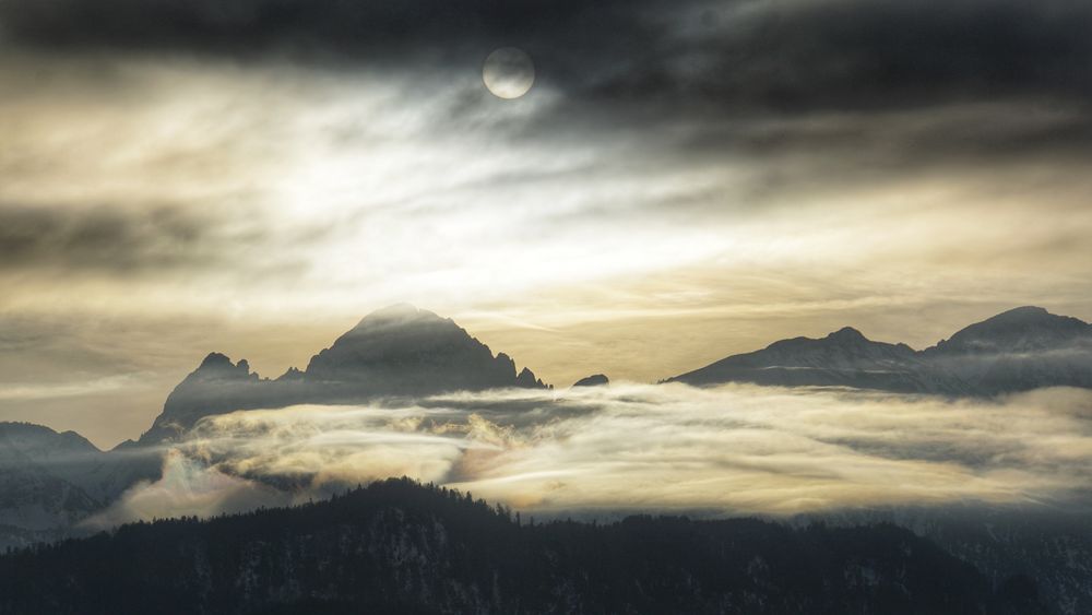 ... wenn sich der goldene Schleier des Vergessens über die Welt legt