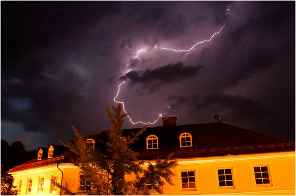 Wenn sich die Blitze jagen...