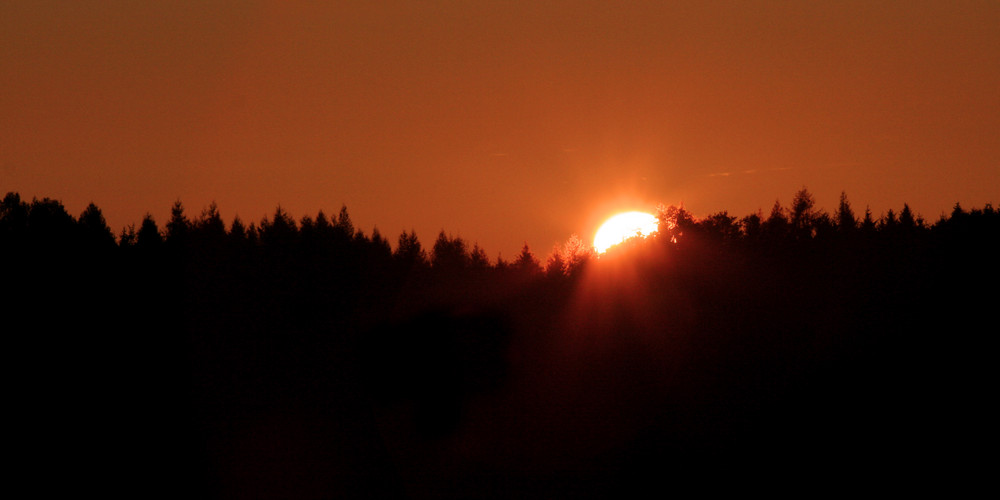 Wenn sich die Sonne schlafen legt...