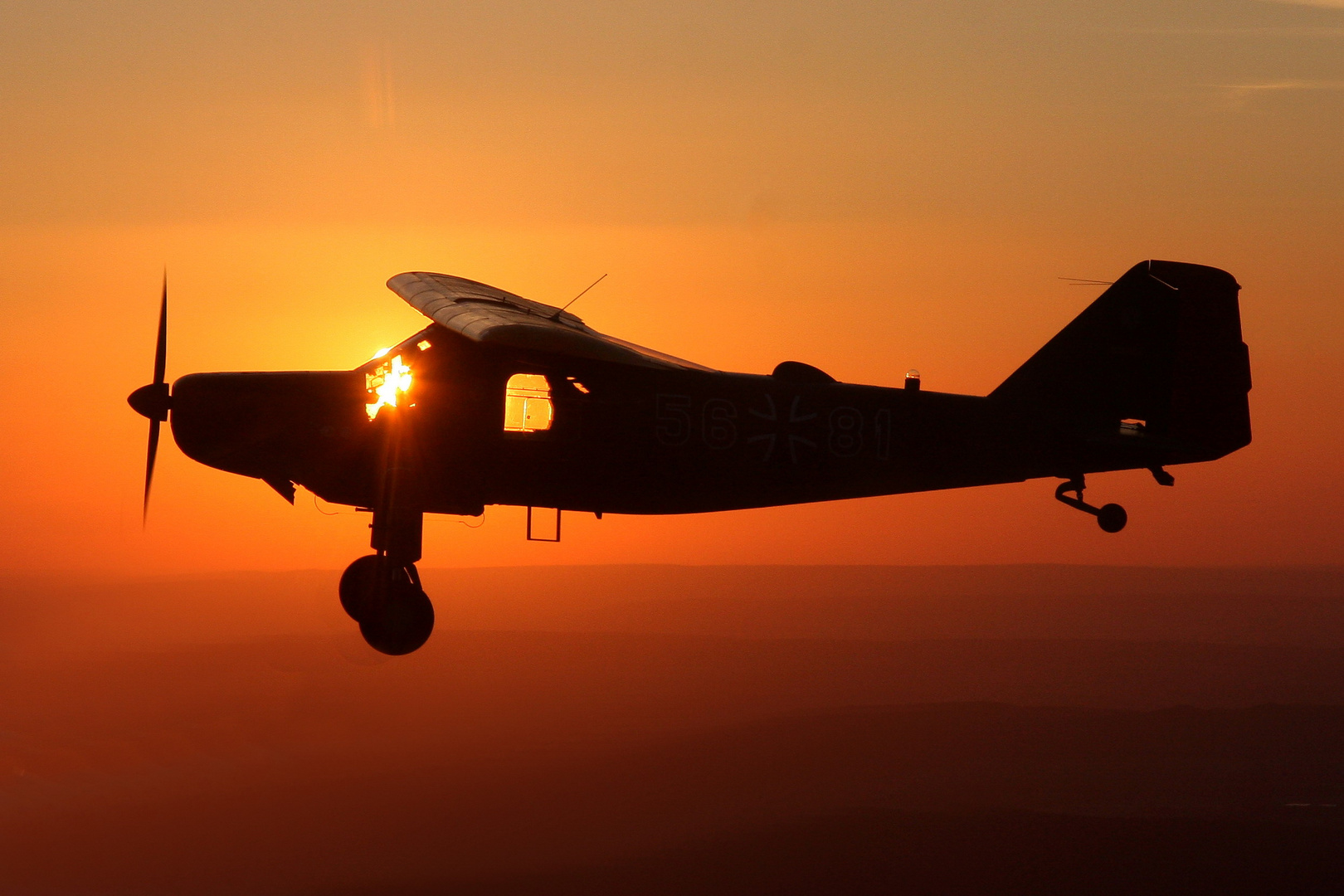 Wenn sich frühes Aufstehen lohnt, Sonnenaufgangsfliegen 2012