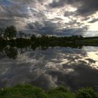 wenn sich Himmel und Landschaft spiegeln