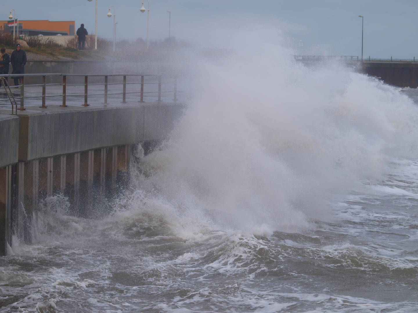 wenn viel Wind dann auch viel wasser