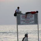 Wenn wir schon nicht ins Wasser dürfen......