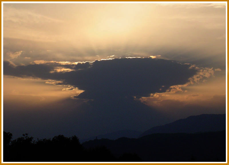 Wenn Wolken einem Angst machen...