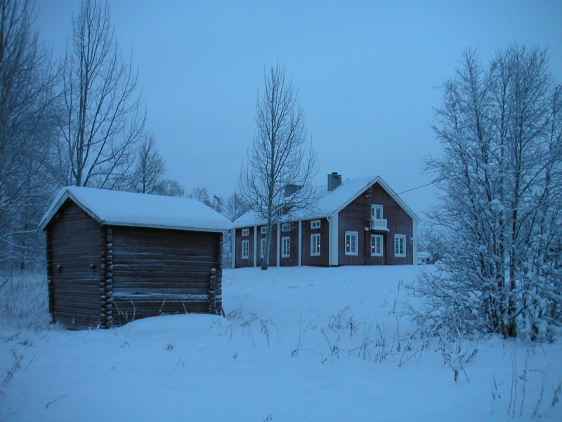 Wenn's am Nachmittag schon dunkel ist - Winter in Lappland