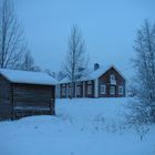 Wenn's am Nachmittag schon dunkel ist - Winter in Lappland