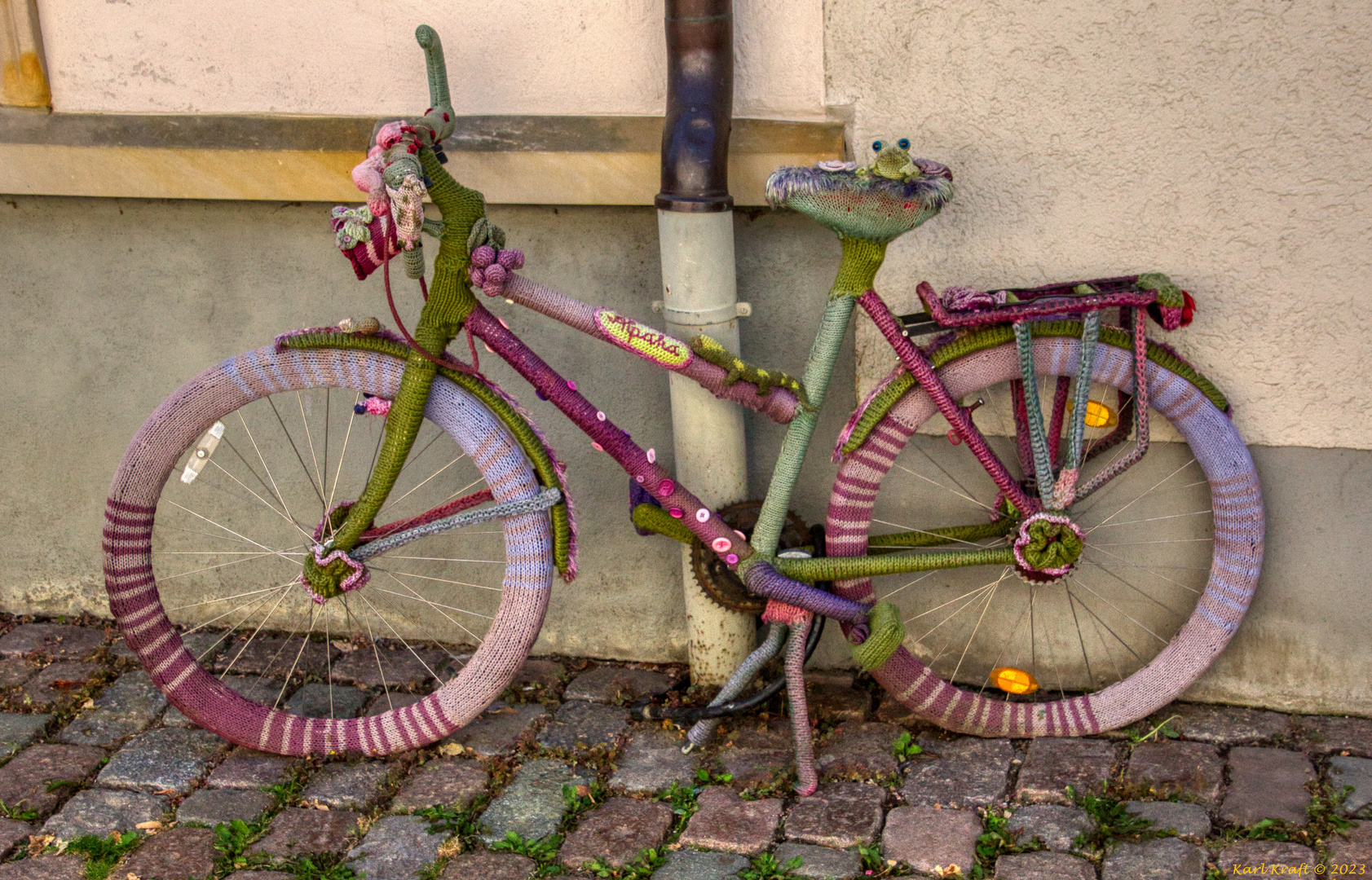 Wenn's eurem Fahrrad mal kalt wird ...