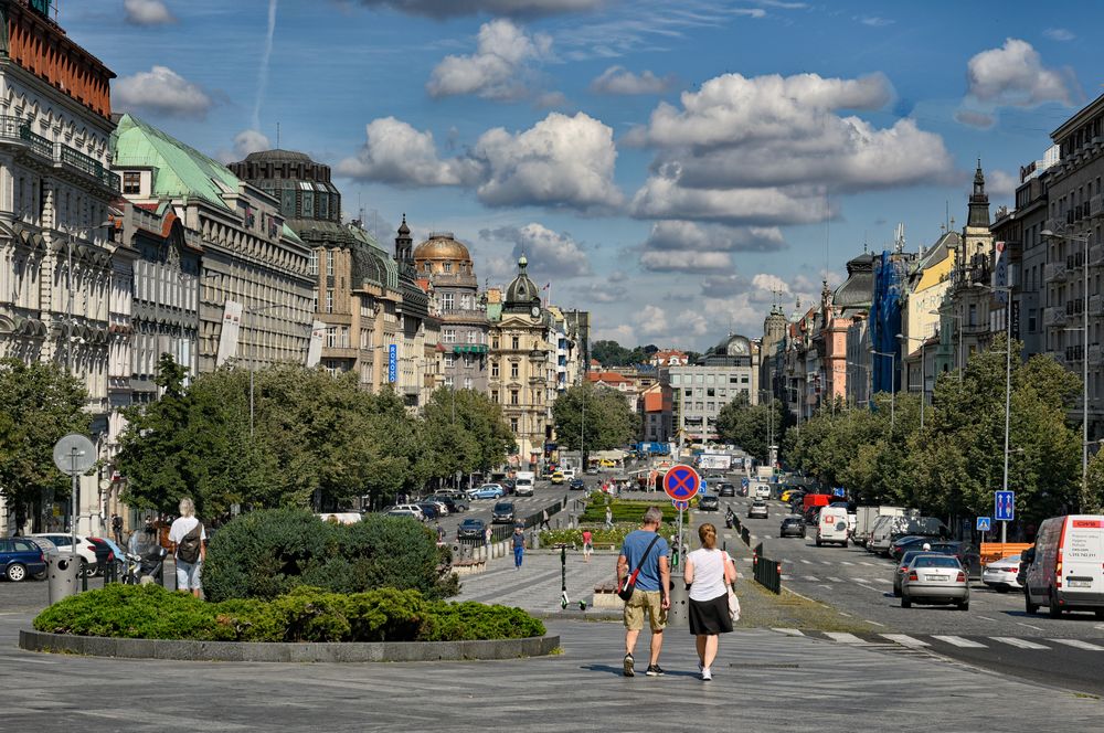 Wenzelplatz - Prag -