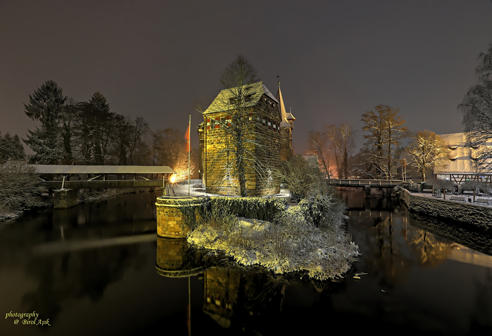 Wenzelschloss Lauf  winter 