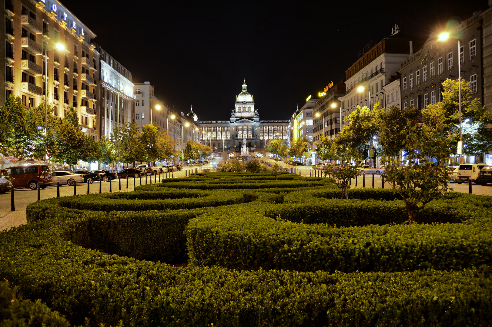 Wenzelsplatz in Prag