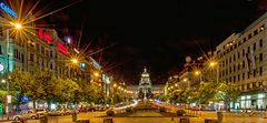 Wenzelsplatz (oberer Teil) mit Blick zum Nationalmuseum